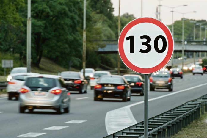 Novo ograničenje brzine na autoputevima